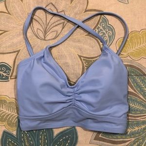 Light blue bikini top